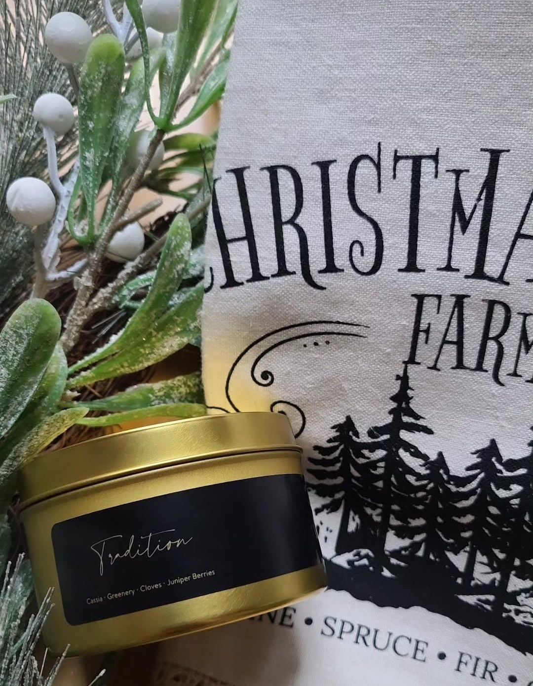 TRADITION ~ 8oz Gold Tin