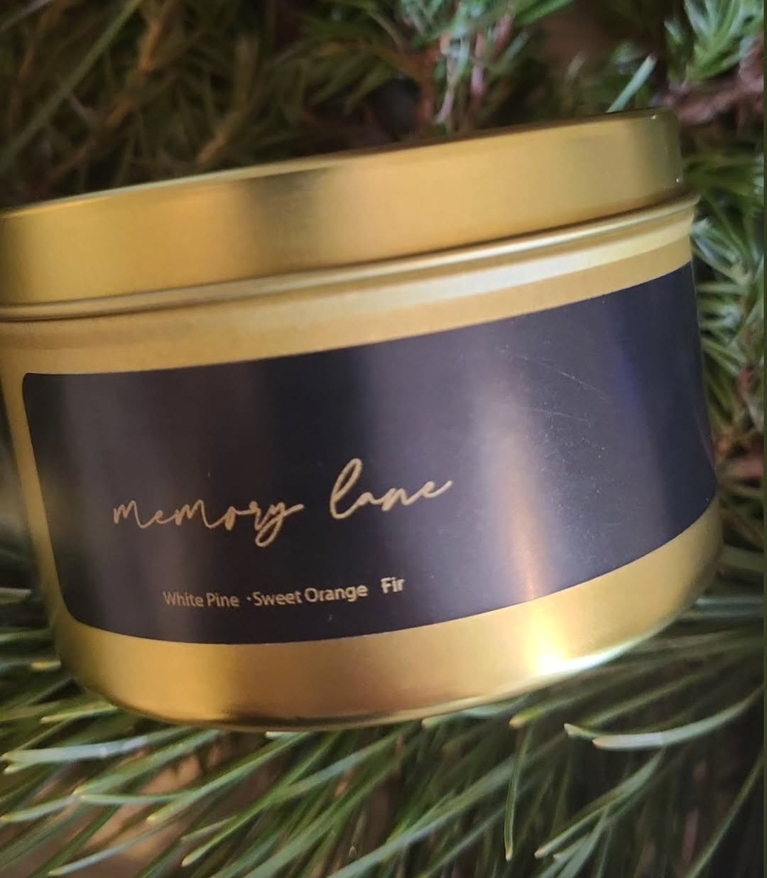 MEMORY LANE ~ 8oz Gold Tin