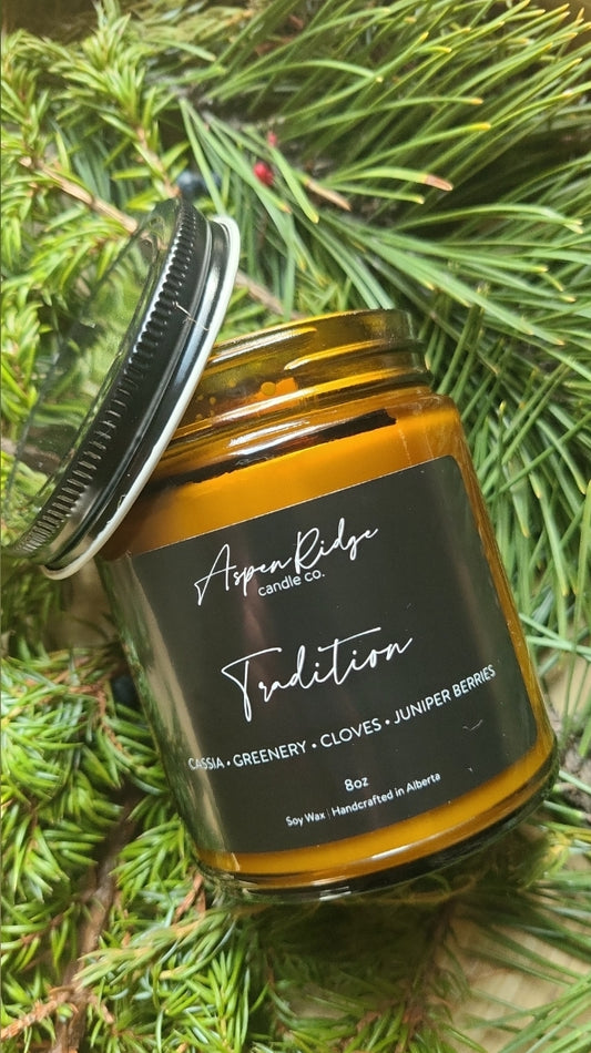 TRADITION ~ 8oz Candle