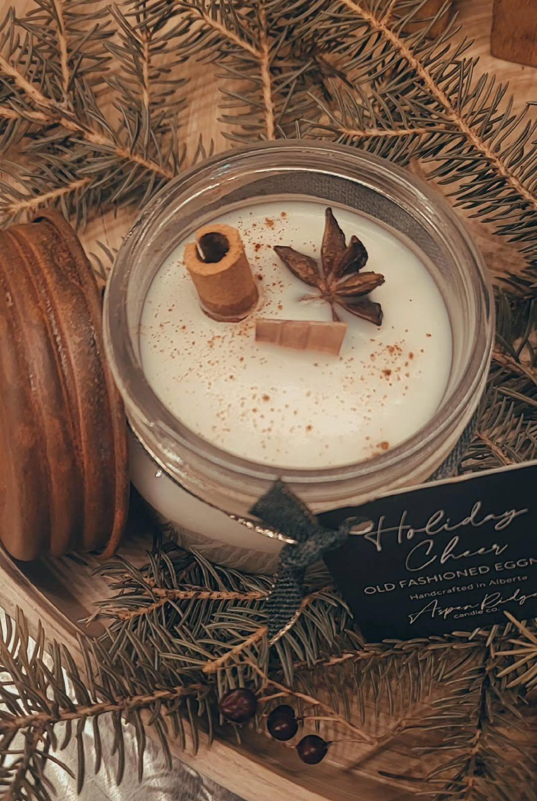 HOLIDAY CHEER ~ 6.5oz Candle