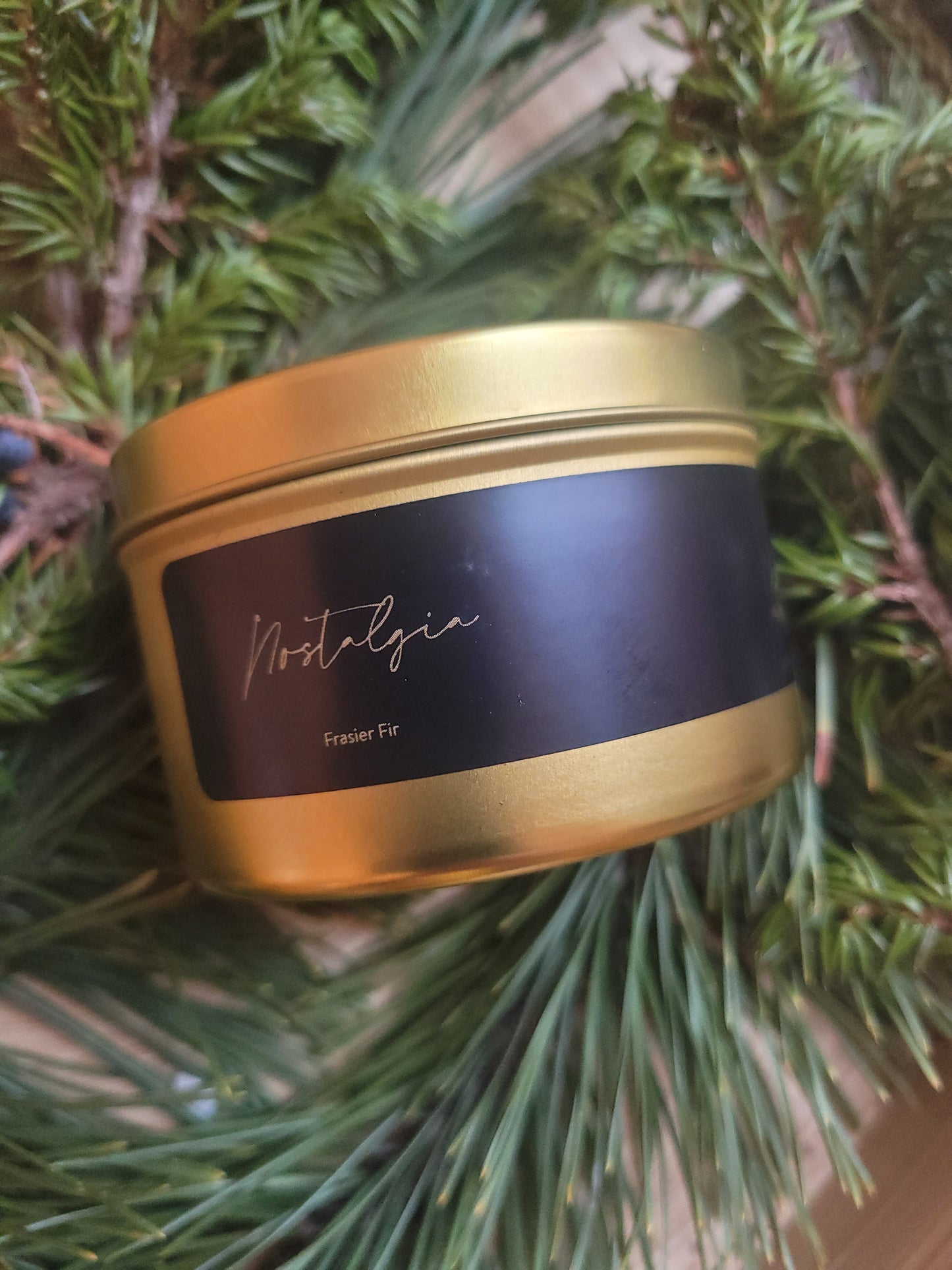 NOSTALGIA ~ 8oz Gold Tin